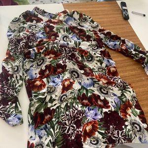 silk Erdem floral dress